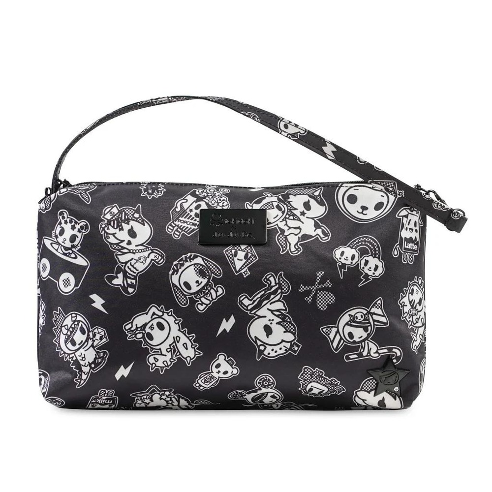 Jujube x Tokidoki Be Quick Pouch Mini Bag Black White Queens Court Clutch NWT